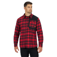 Ski-Doo Men's Plaid Flannel Shirt