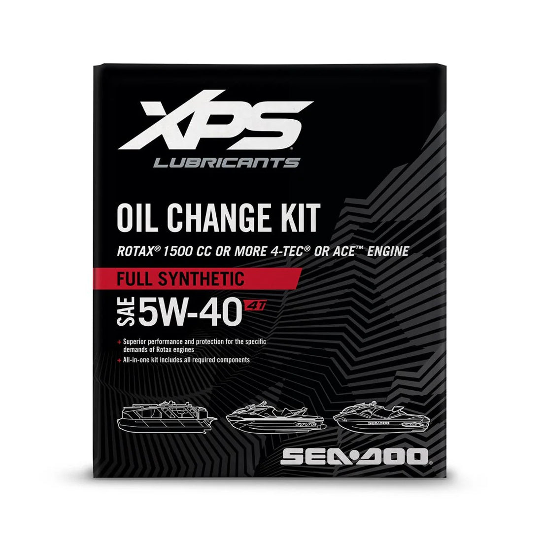 XPS 4T 5W-40 Full Synthetic Oil Change Kit (for engines of 1500 cc or more)