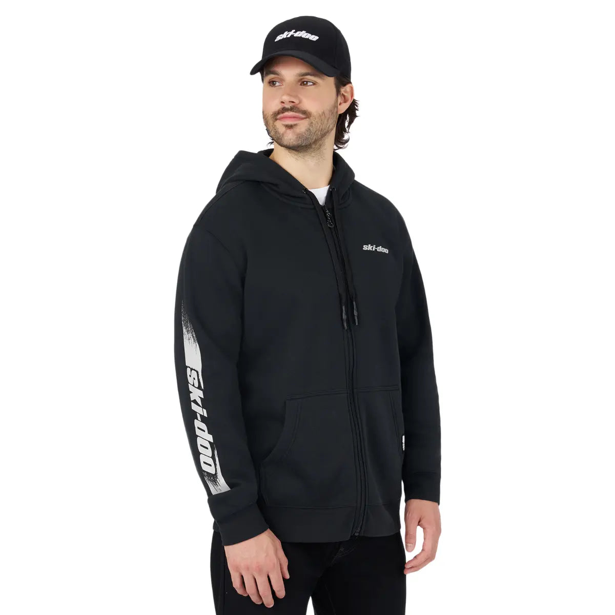 Ski-Doo Men's Signature Zip-Up Hoodie