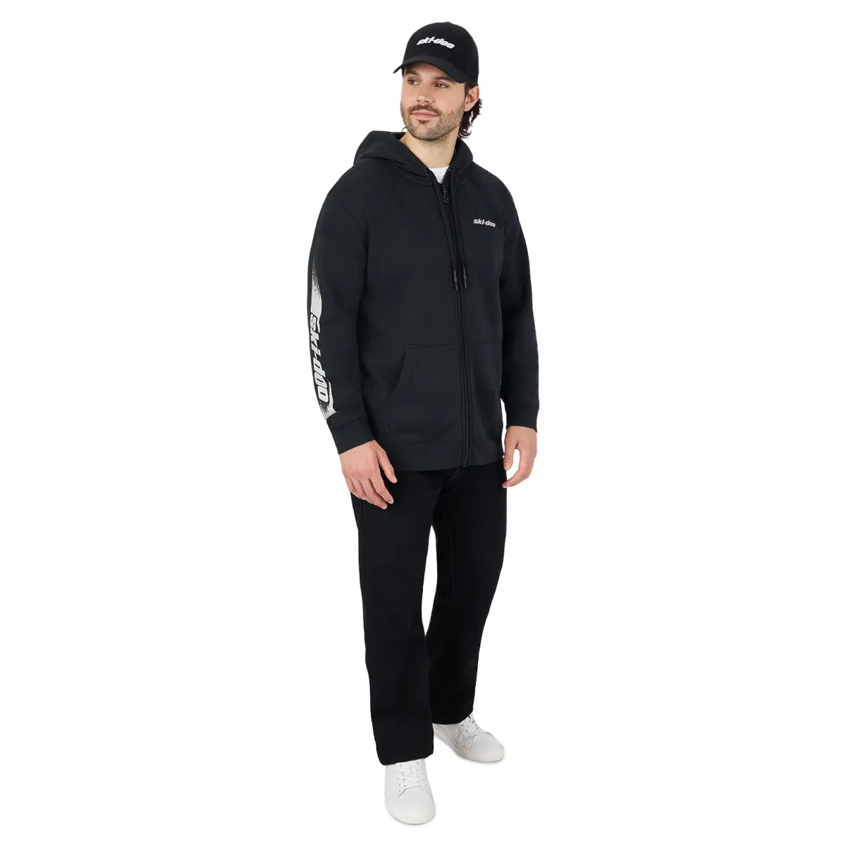 Ski-Doo Men's Signature Zip-Up Hoodie