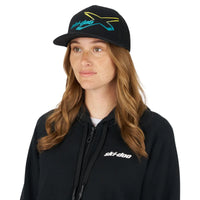 Ski-Doo Unisex X-Team Gradiant Fitted Flat Cap