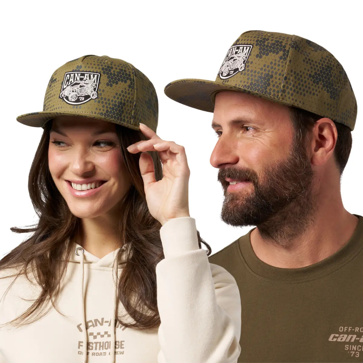 Can-Am Unisex Mav Bones Flat Cap