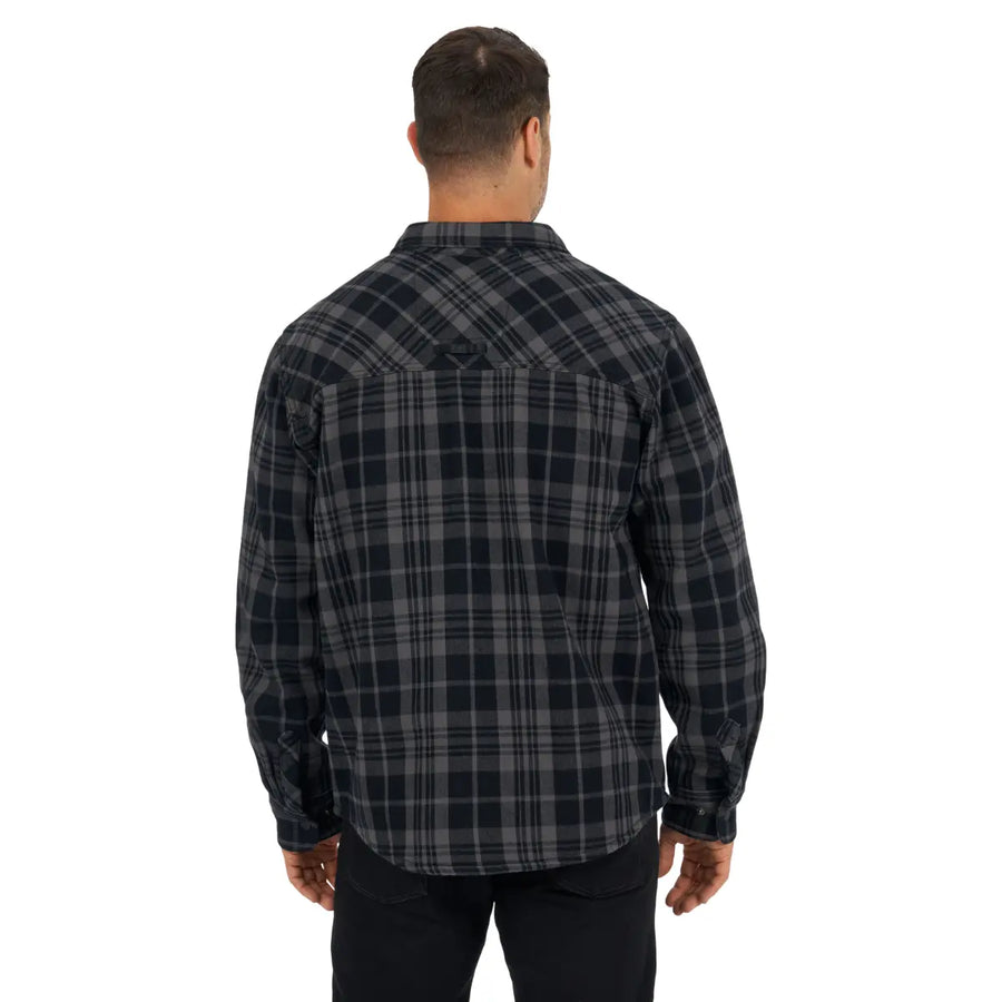 Ski-Doo Men's Plaid Bonded Overshirt