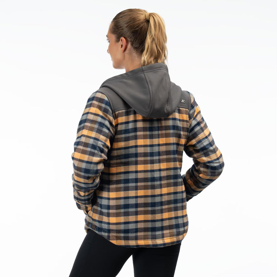 Klim Big Sky Fleece Lined Flannel Hoodie