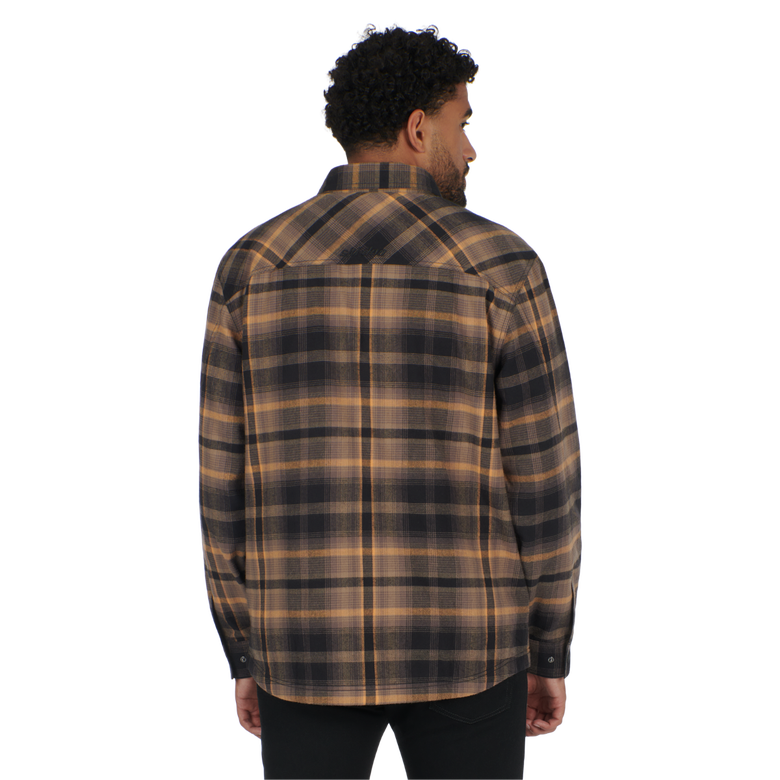 Ski-Doo Men's Plaid Overshirt