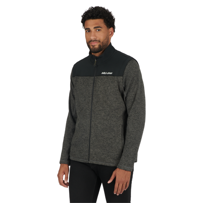 Ski-Doo Men's Convertible Mid-Layer Fleece