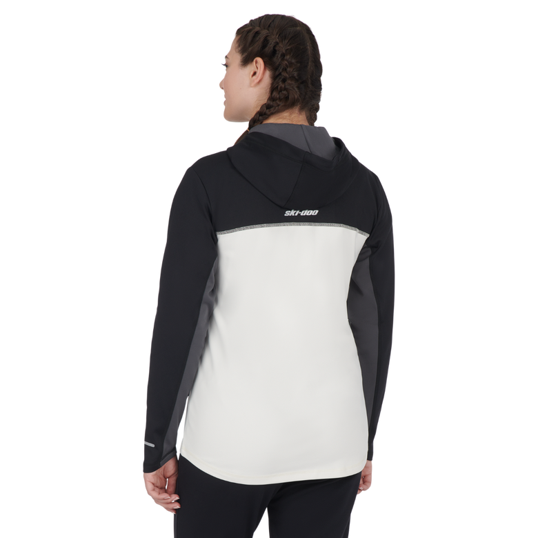 Ski-Doo Ladies Hybrid Zip-Up Tech Fleece