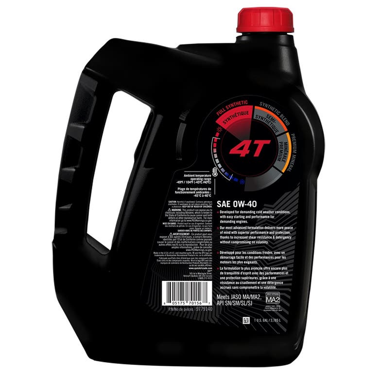 XPS 4T 0W-40 Synthetic Oil - Gal