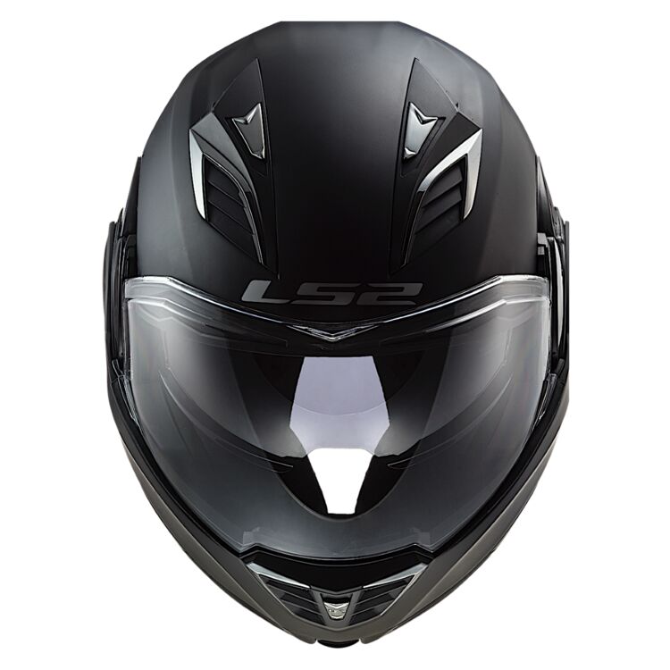 LS2 Valiant II Blackout Modular Helmet - Matte Black
