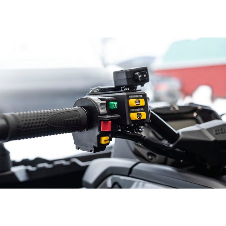 Can-Am Heated Grips & Thumb Throttle Combo