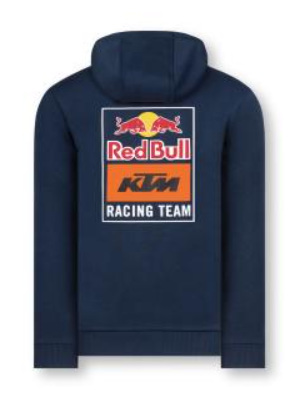 redbull ktm backprint zip up