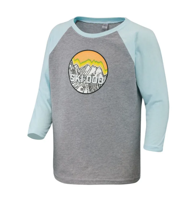 Ski-Doo Kids' Baseball Tee