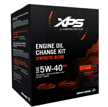 4T 5W-40 Synthetic Blend Oil Change Kit For Engines Of 1500 Cc Or More