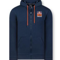 redbull ktm backprint zip up