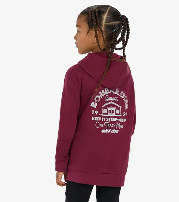 Ski-Doo Kids Zip-Up Hoodie