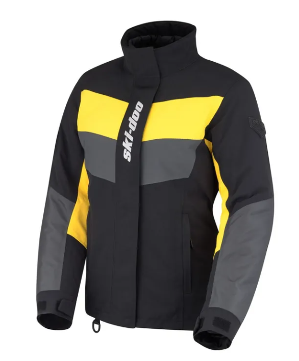 Ski-Doo Ladies Black & Yellow Legacy Jacket - SMALL