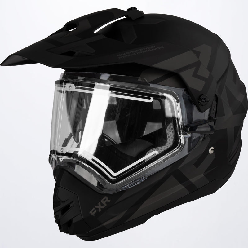 TORQUE X TEAM HELMET WITH E SHIELD & SUN SHADE